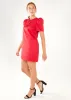 Marty Dress Red Duchess Satin sold by Modatrova