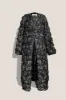 Rose Coat- Noir sold by Modatrova