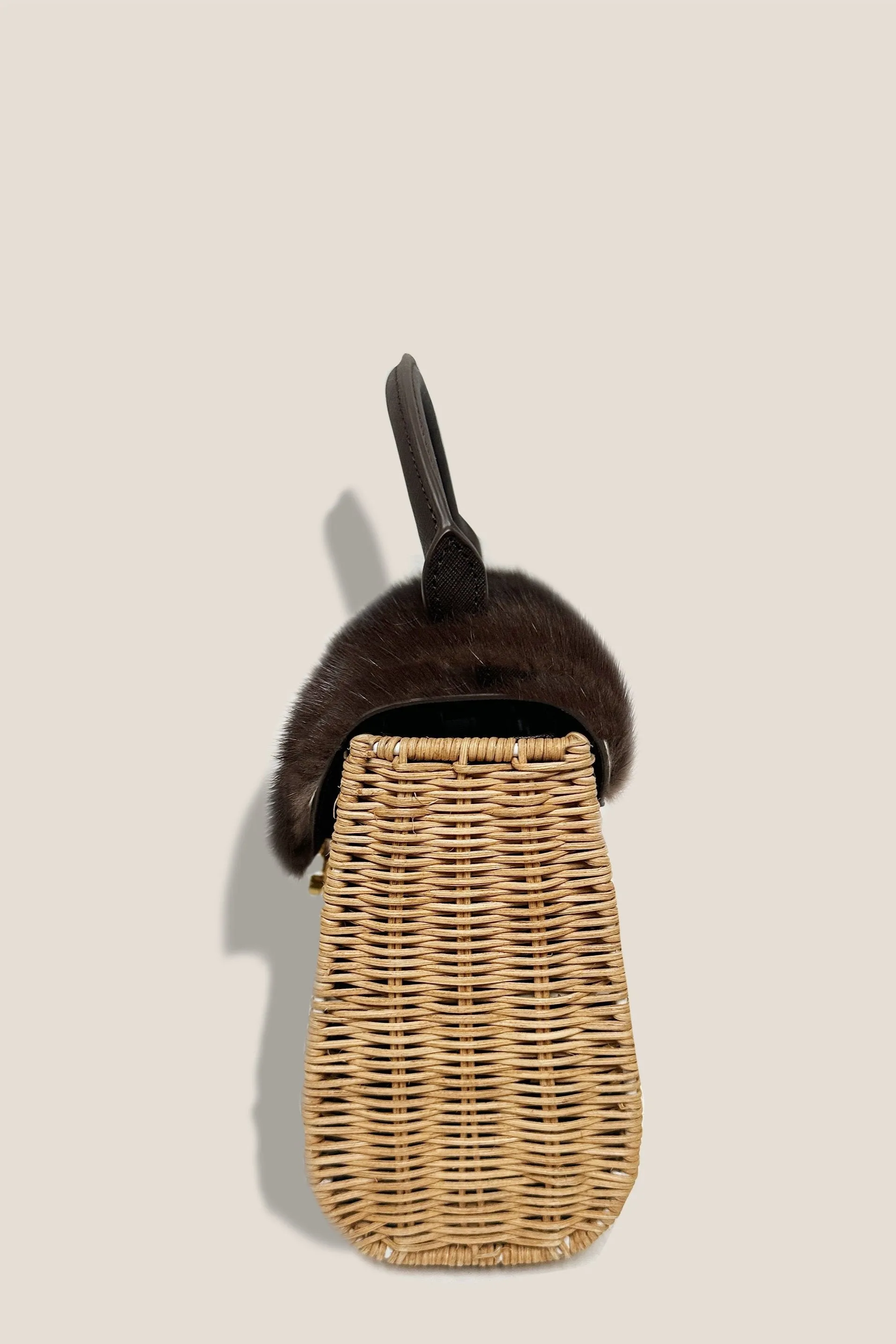 Audrey Mink Basket sold by Modatrova product image thumbnail 2