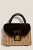 Audrey Mink Basket sold by Modatrova
