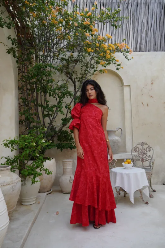 Ruffle Maxi sold by Modatrova