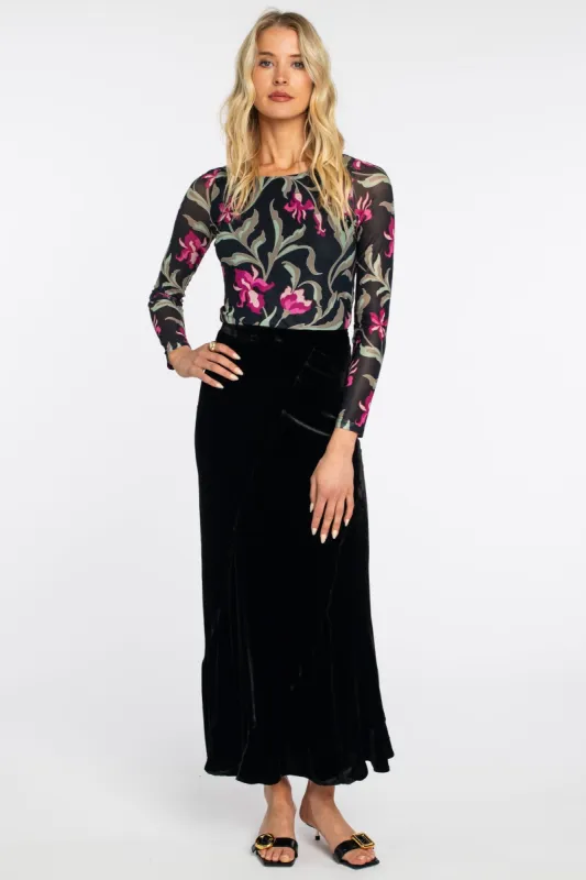 Mia Top in Iris sold by Modatrova