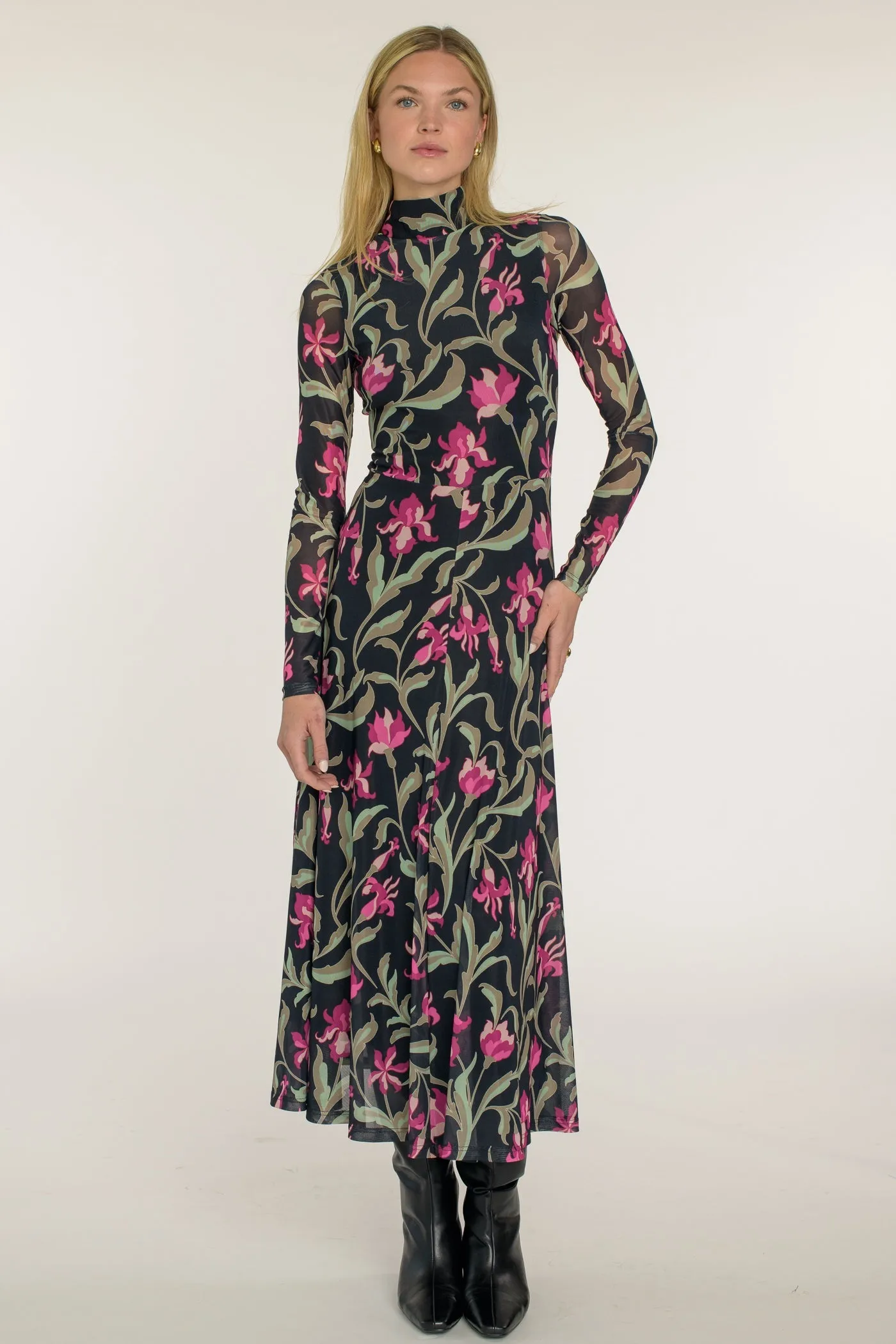 Samantha Dress in Iris sold by Modatrova