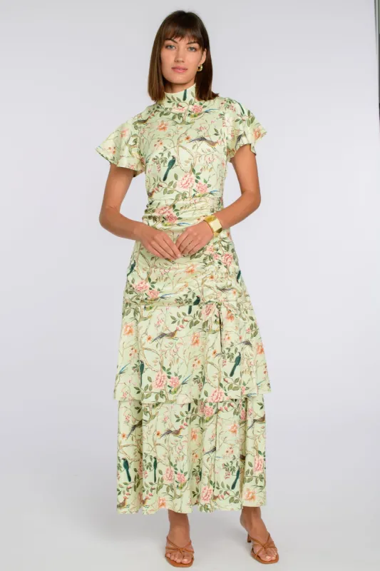 Mackenzie Dress in Chinoiserie Pear made by Modatrova
