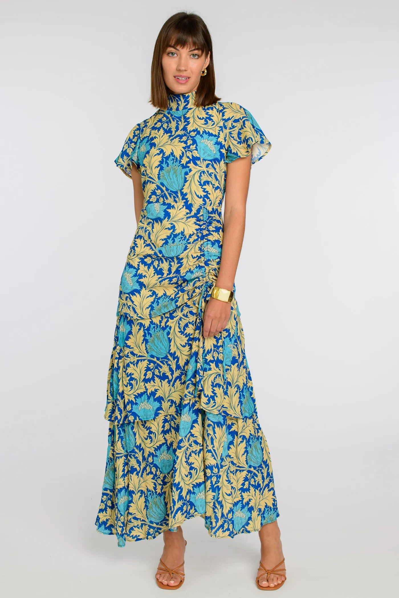 Mackenzie Dress in Damask sold by Modatrova