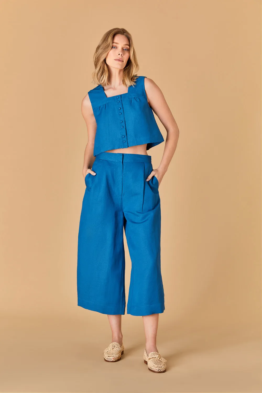 Nellie Top- Lagoon sold by Modatrova product image thumbnail 4