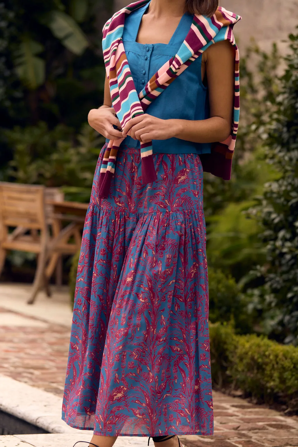 Nellie Top- Lagoon sold by Modatrova product image thumbnail 3