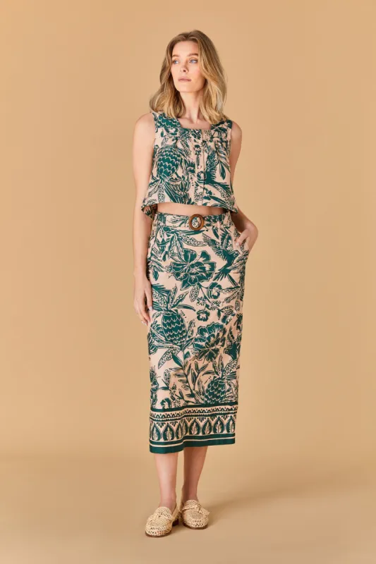 Nellie Top- Tropicalia sold by Modatrova