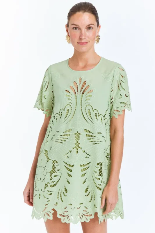 Lupe Lace Mini Dress sold by Modatrova