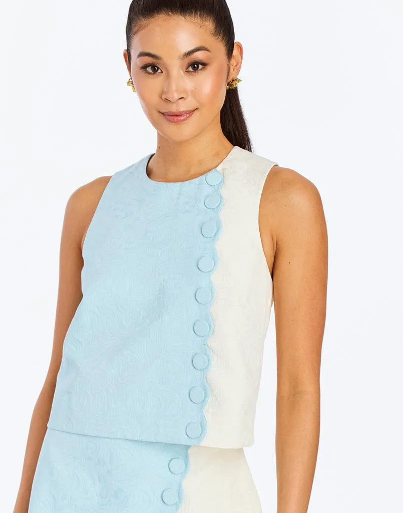 Etta Scallop Top sold by Modatrova product image thumbnail 3