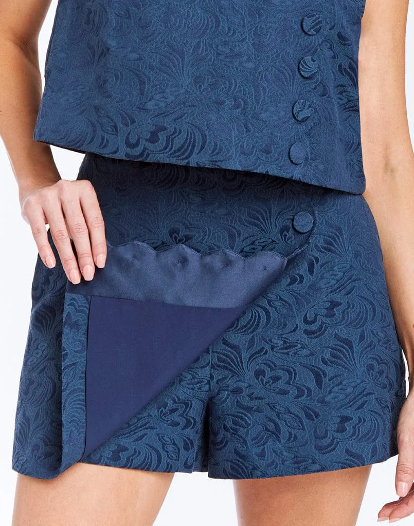 Etta Scallop Skort sold by Modatrova product image thumbnail 4