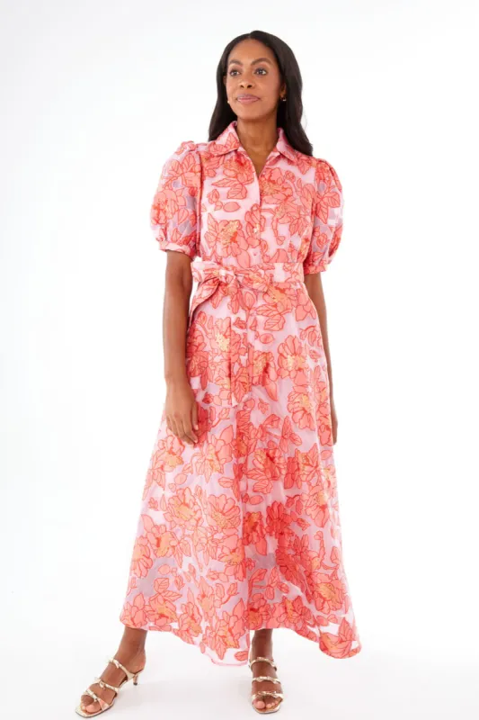 Charlotte Gown Rose Blossom Organza sold by Modatrova