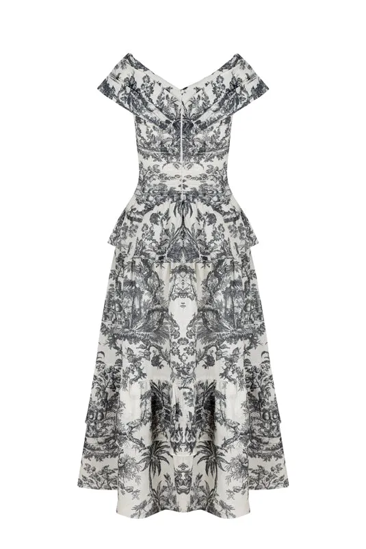 Lily Set in Black Toile sold by Modatrova product image thumbnail 2