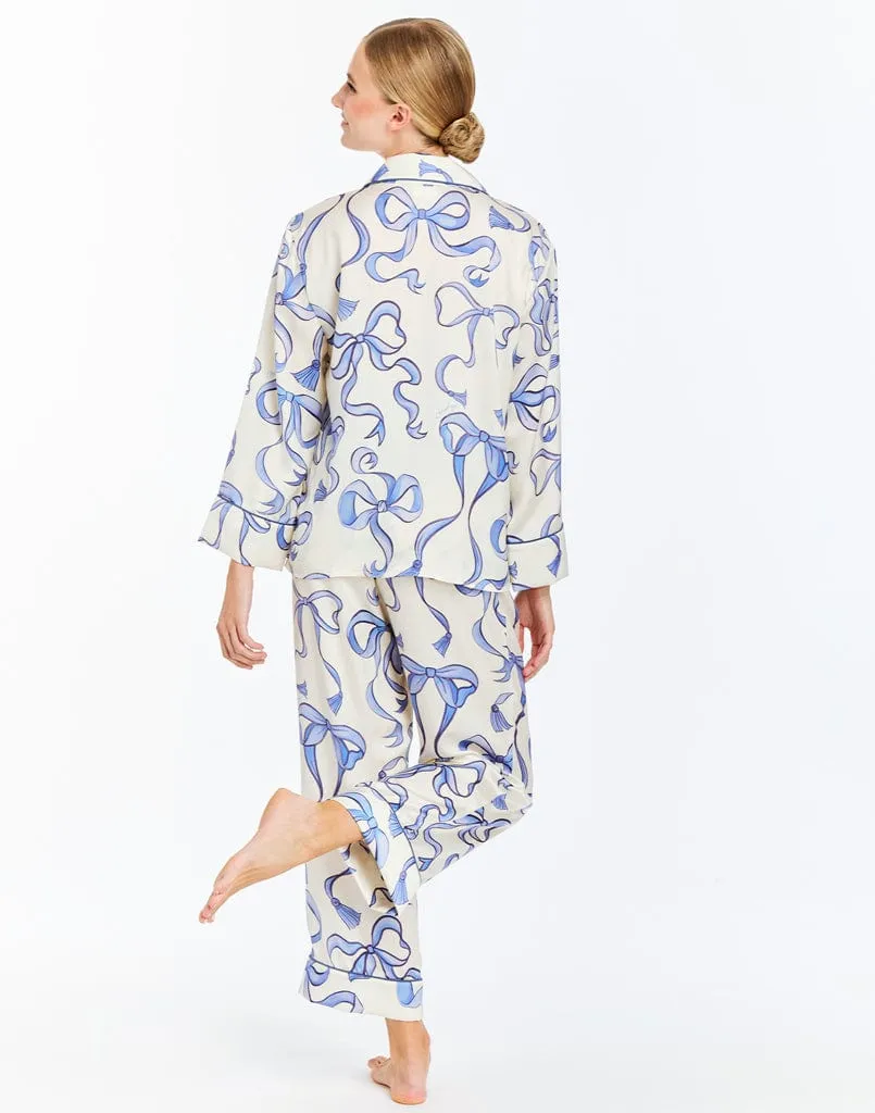 Gigi Bow Pajama Set sold by Modatrova product image thumbnail 4