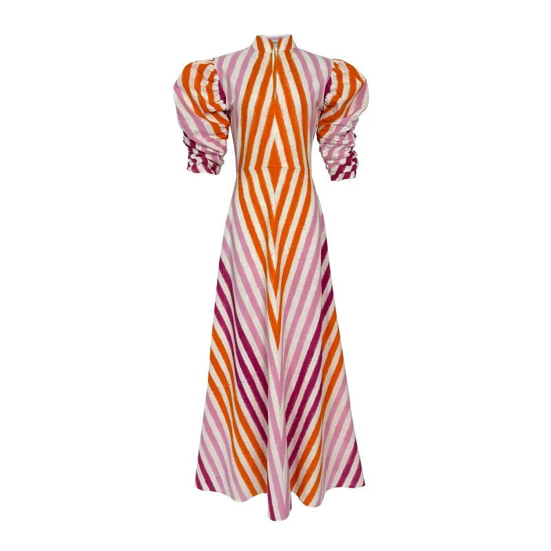 Multicolor Illusion Dress sold by Modatrova