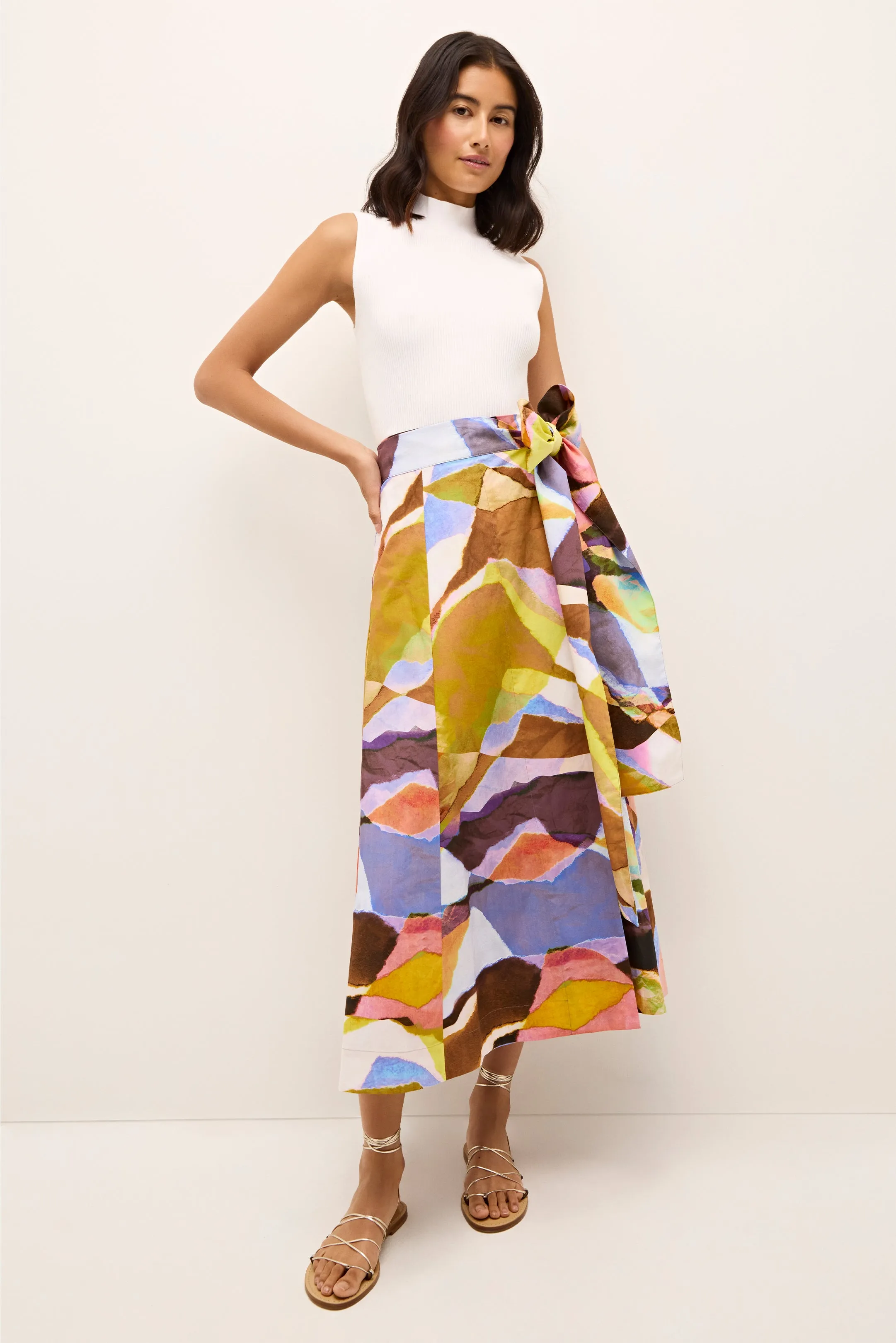 Estine Wrap Skirt sold by Modatrova product image thumbnail 2