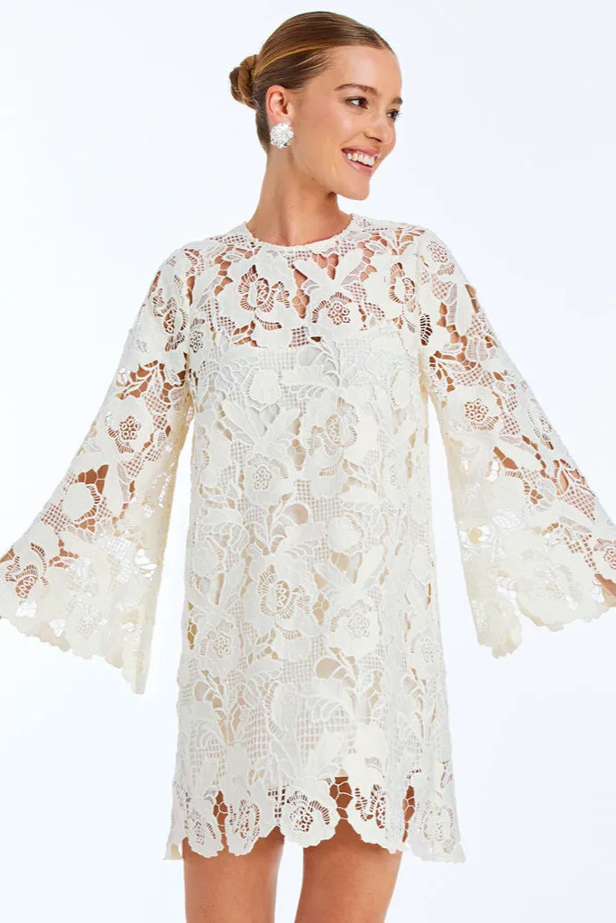 Mira Lace Mini Dress sold by Modatrova