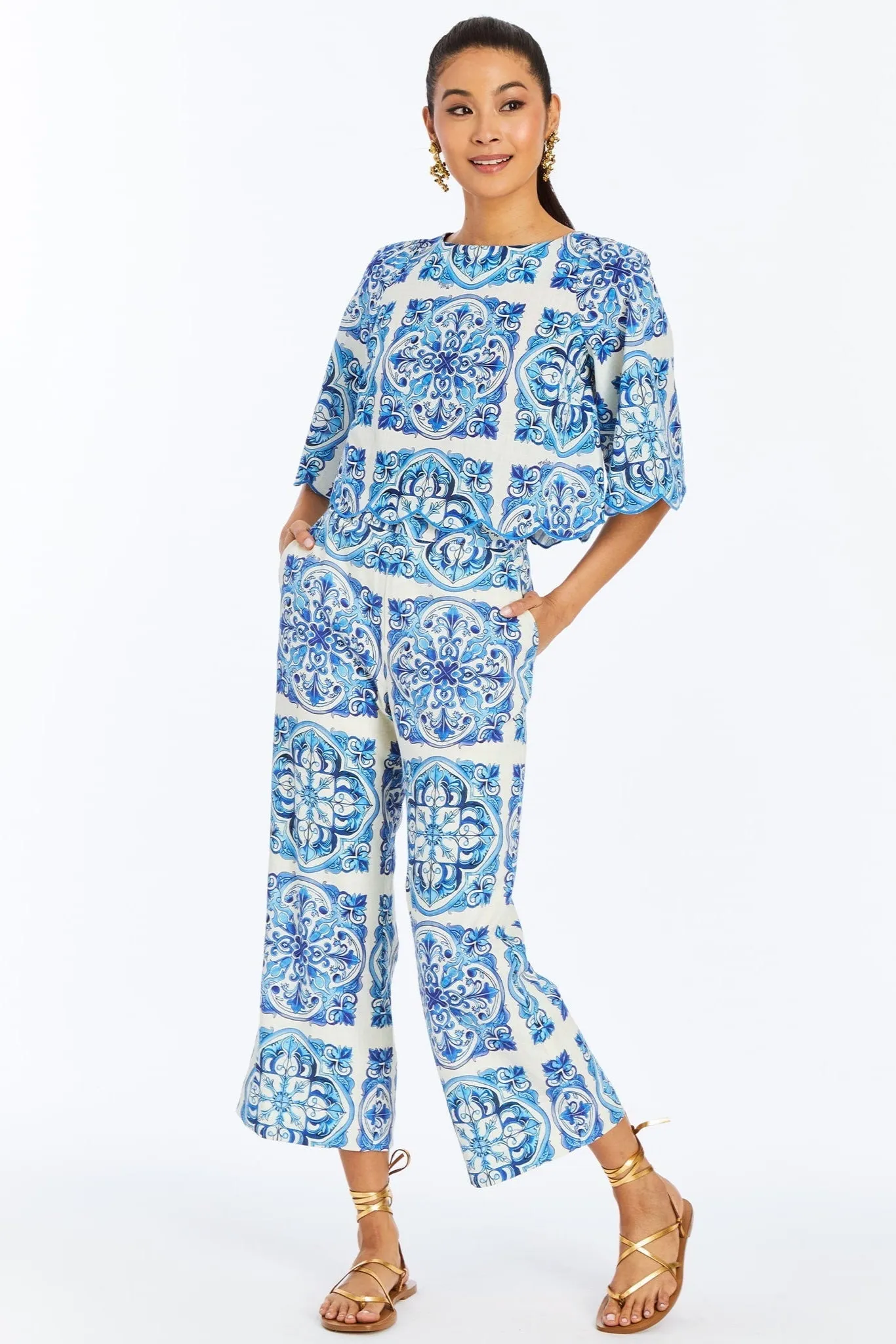 Taylor Cropped Pant sold by Modatrova product image thumbnail 2