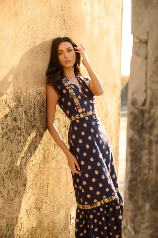 Polka Bloom Dress sold by Modatrova