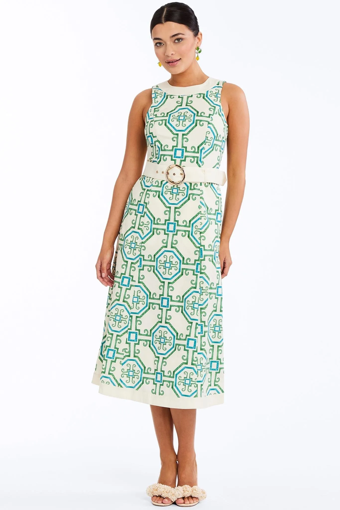 Louisa Midi Dress sold by Modatrova product image thumbnail 2