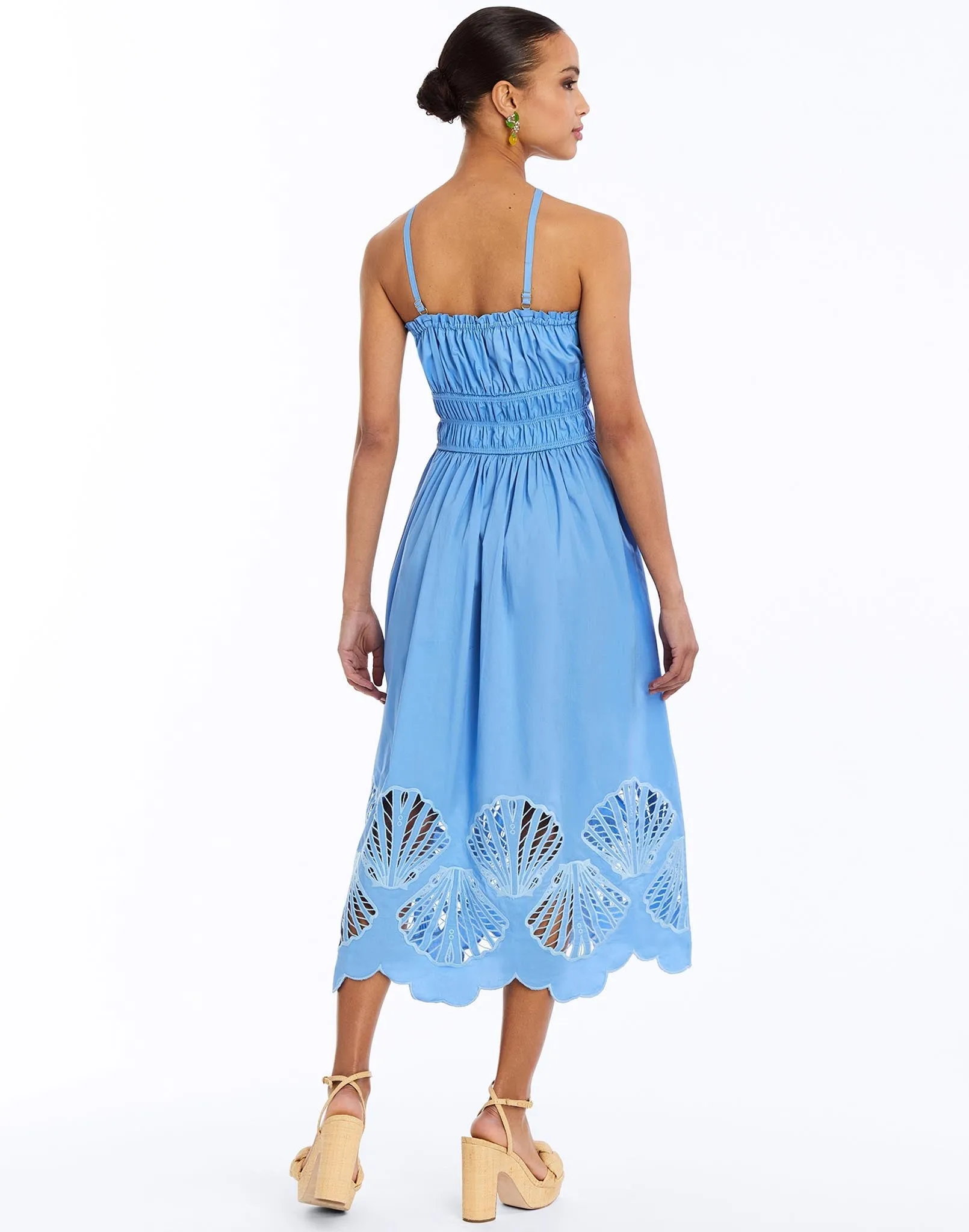 Spritz Smocked Midi Dress sold by Modatrova product image thumbnail 3