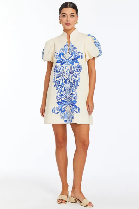 Elliana Printed Mini Dress sold by Modatrova