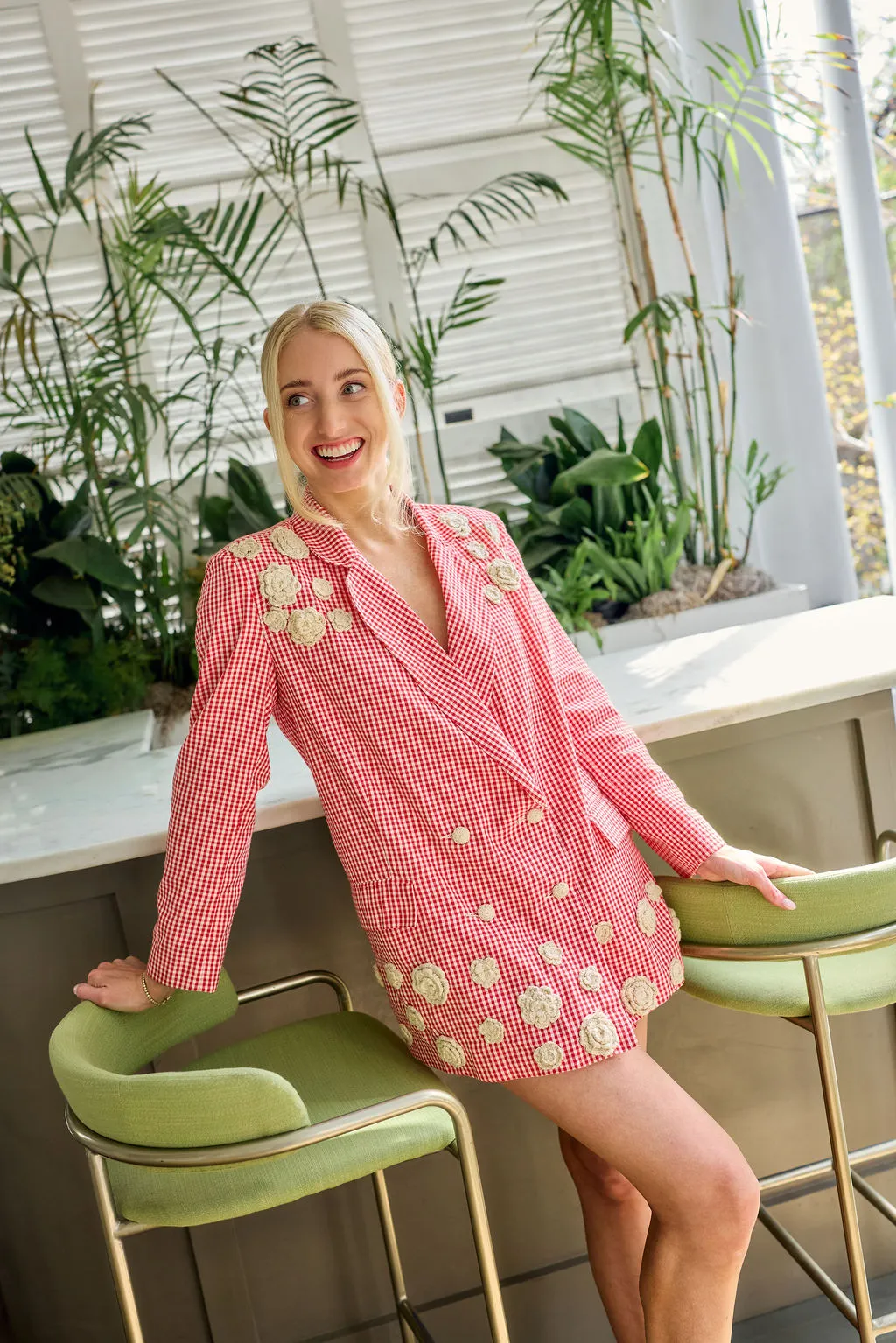 Meredith Blazer x Rainey Collaboration sold by Modatrova product image thumbnail 3