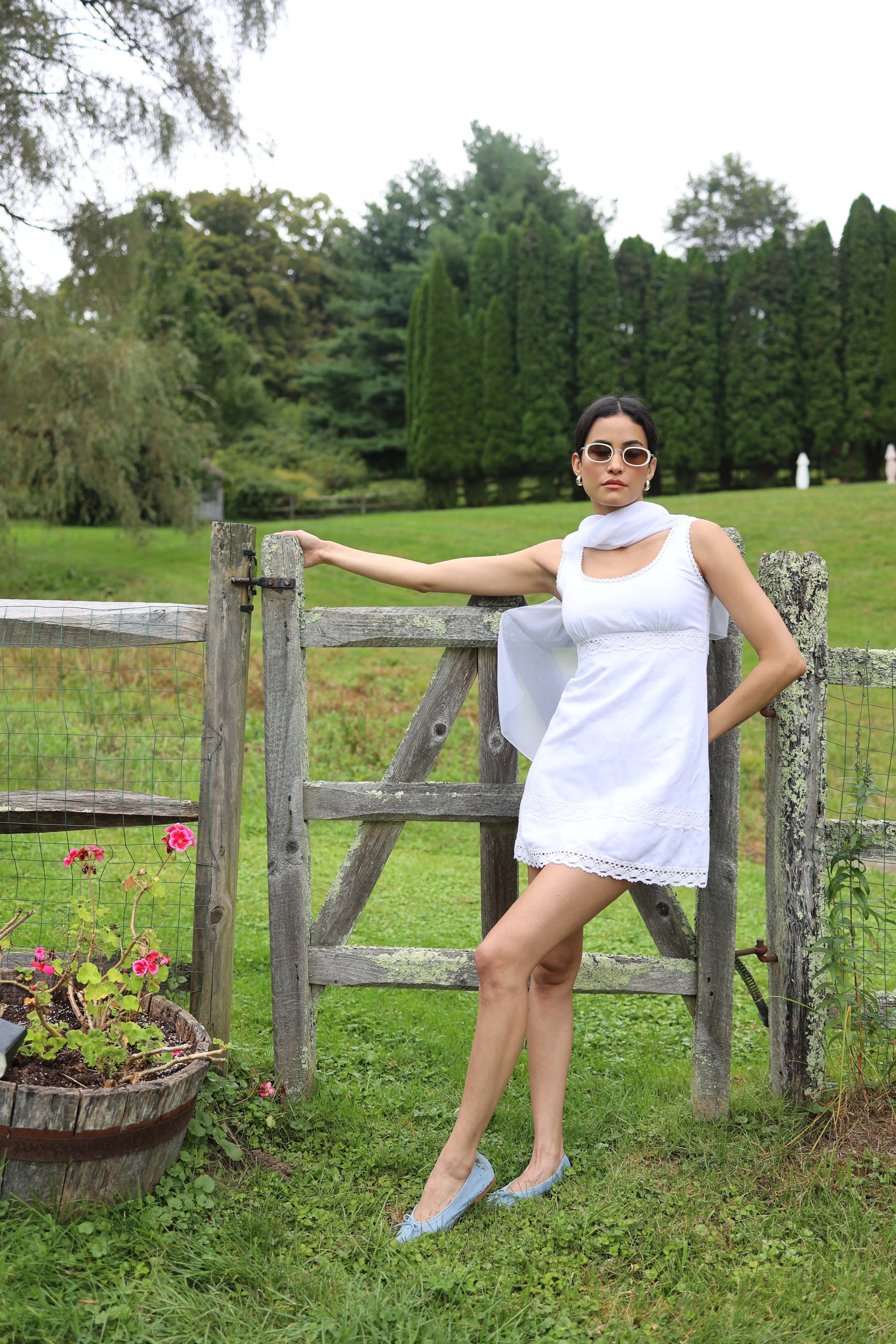 Bardot Dress White sold by Modatrova product image thumbnail 2
