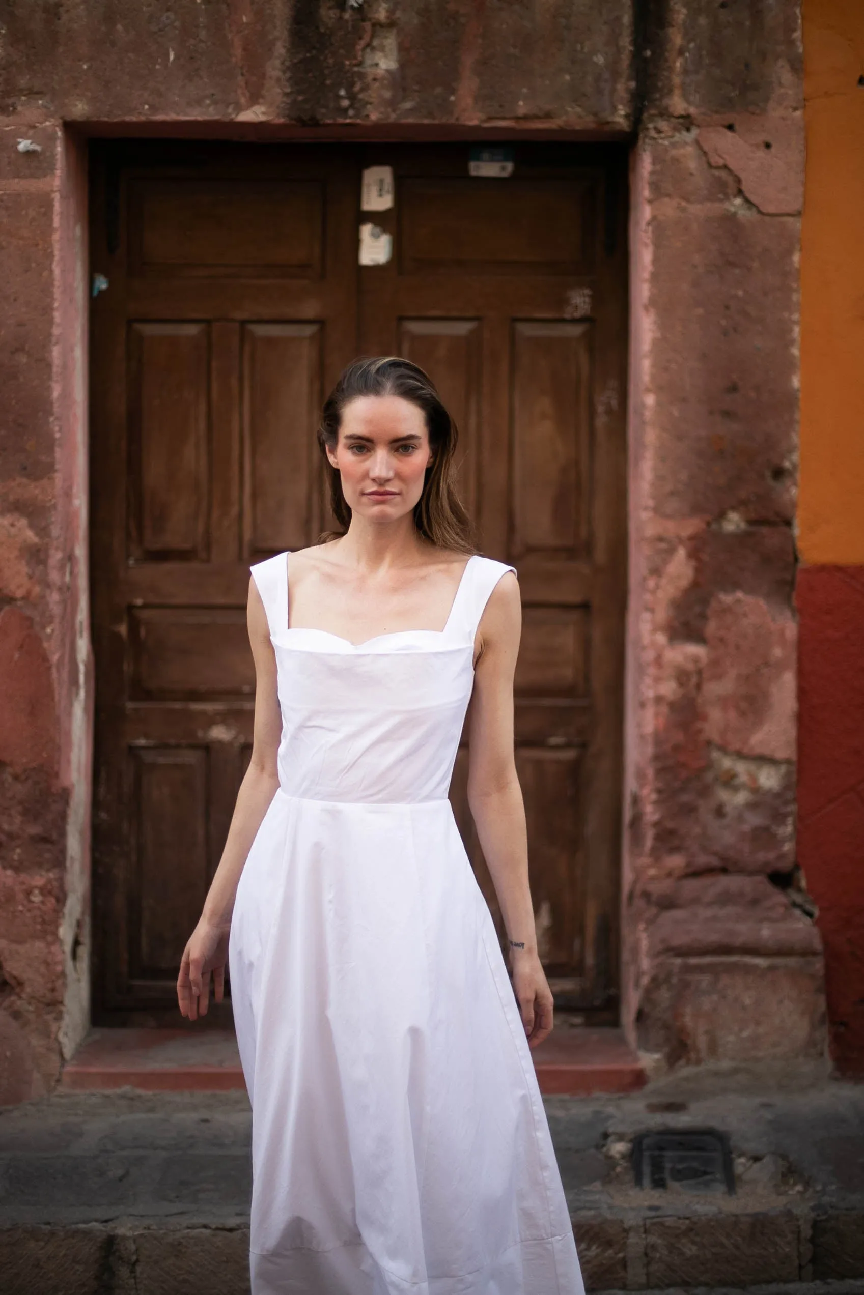 Maribel Dress White sold by Modatrova product image thumbnail 5