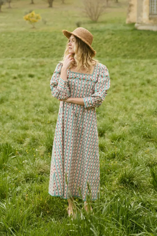 Tara Dress- Poppy Fields Floral sold by Modatrova