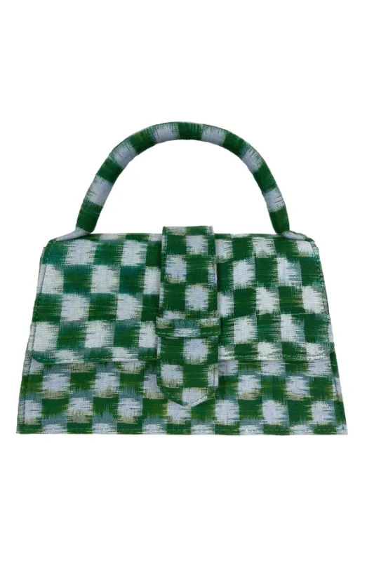 Green Checkmate Bag sold by Modatrova