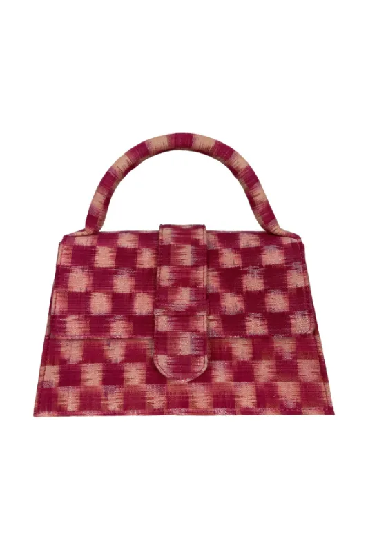 Red Checkmate Bag made by Modatrova