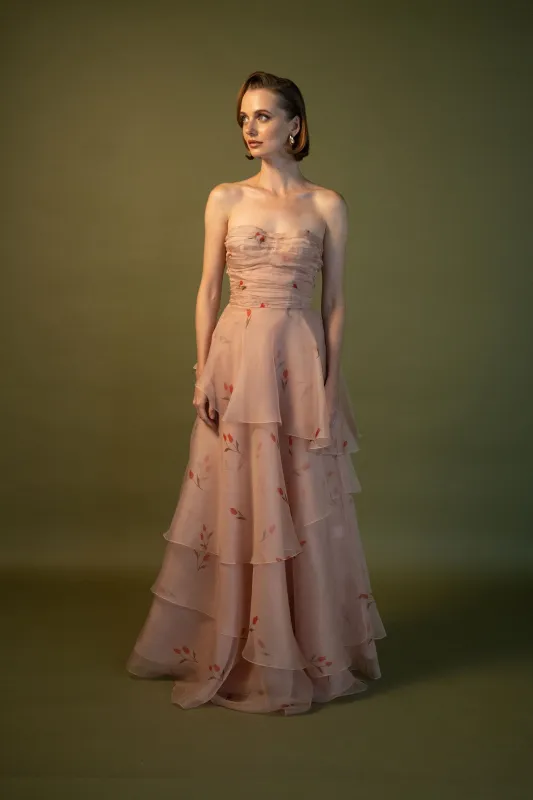 Lovely Tulip Dress Pink sold by Modatrova