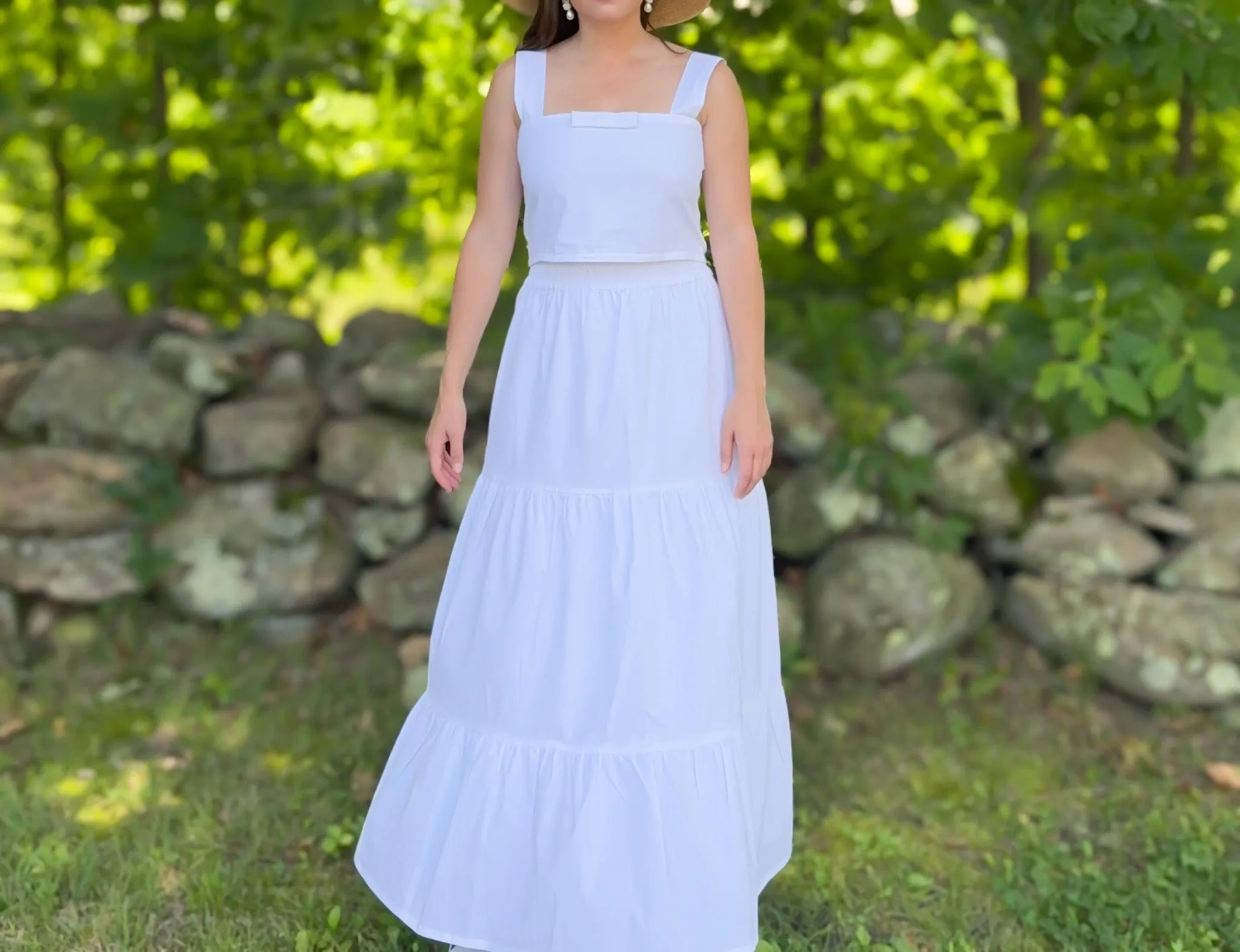 The Newport Top White Poplin sold by Modatrova product image thumbnail 3