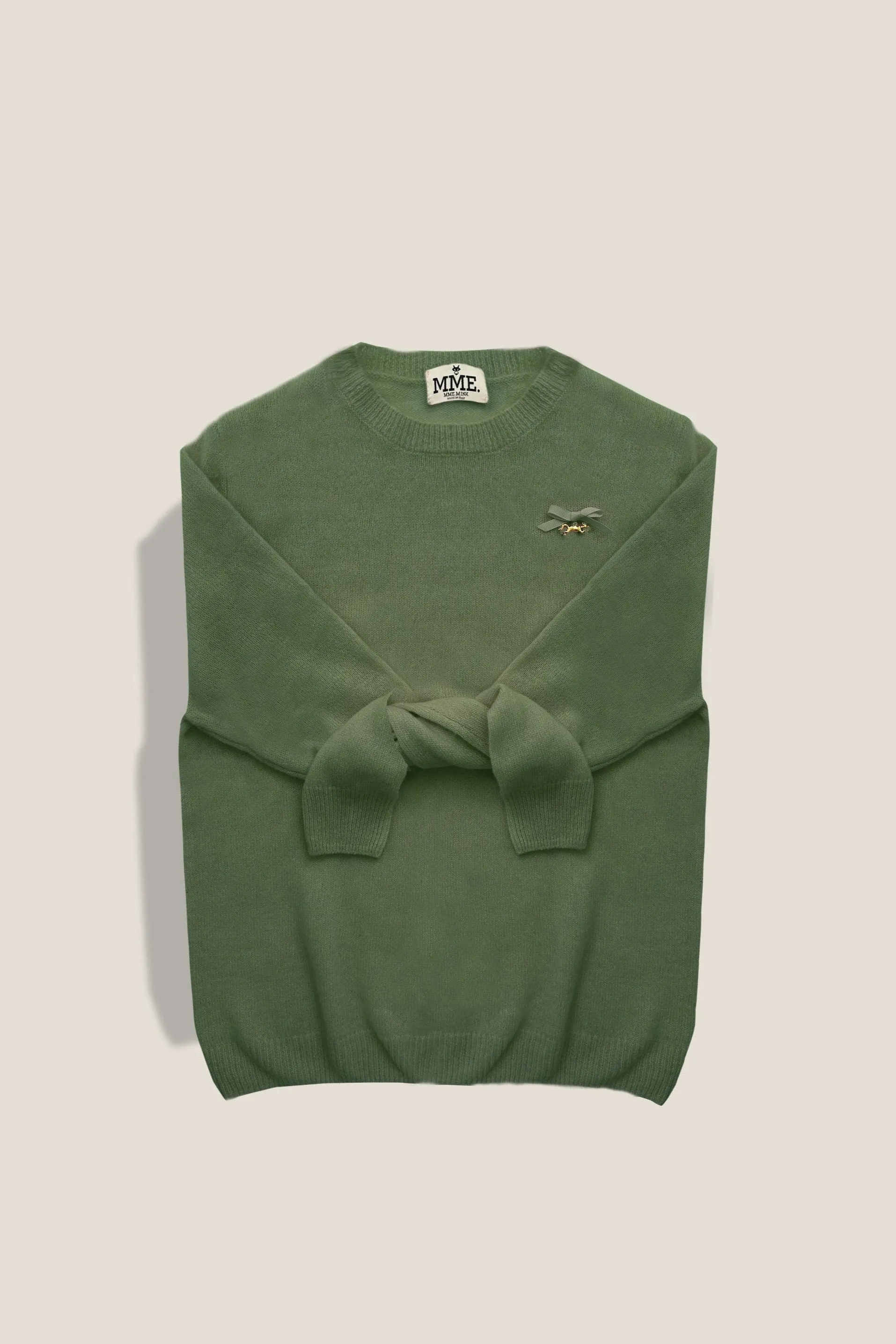 MME. Cashmere "Pully" - Moss sold by Modatrova product image thumbnail 2