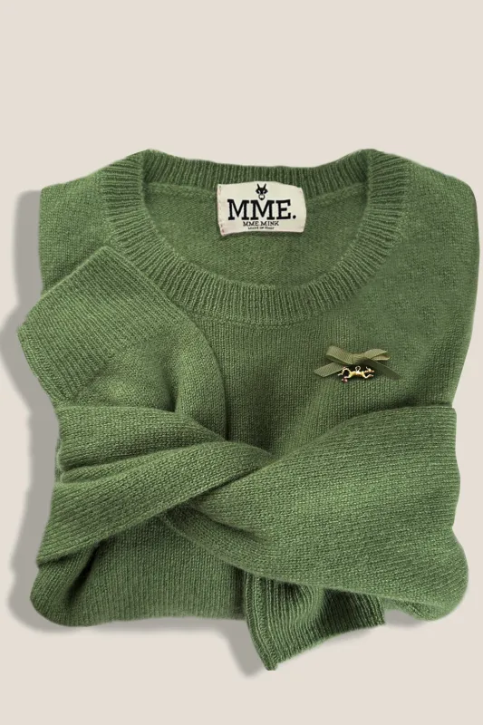 MME. Cashmere "Pully" - Moss sold by Modatrova