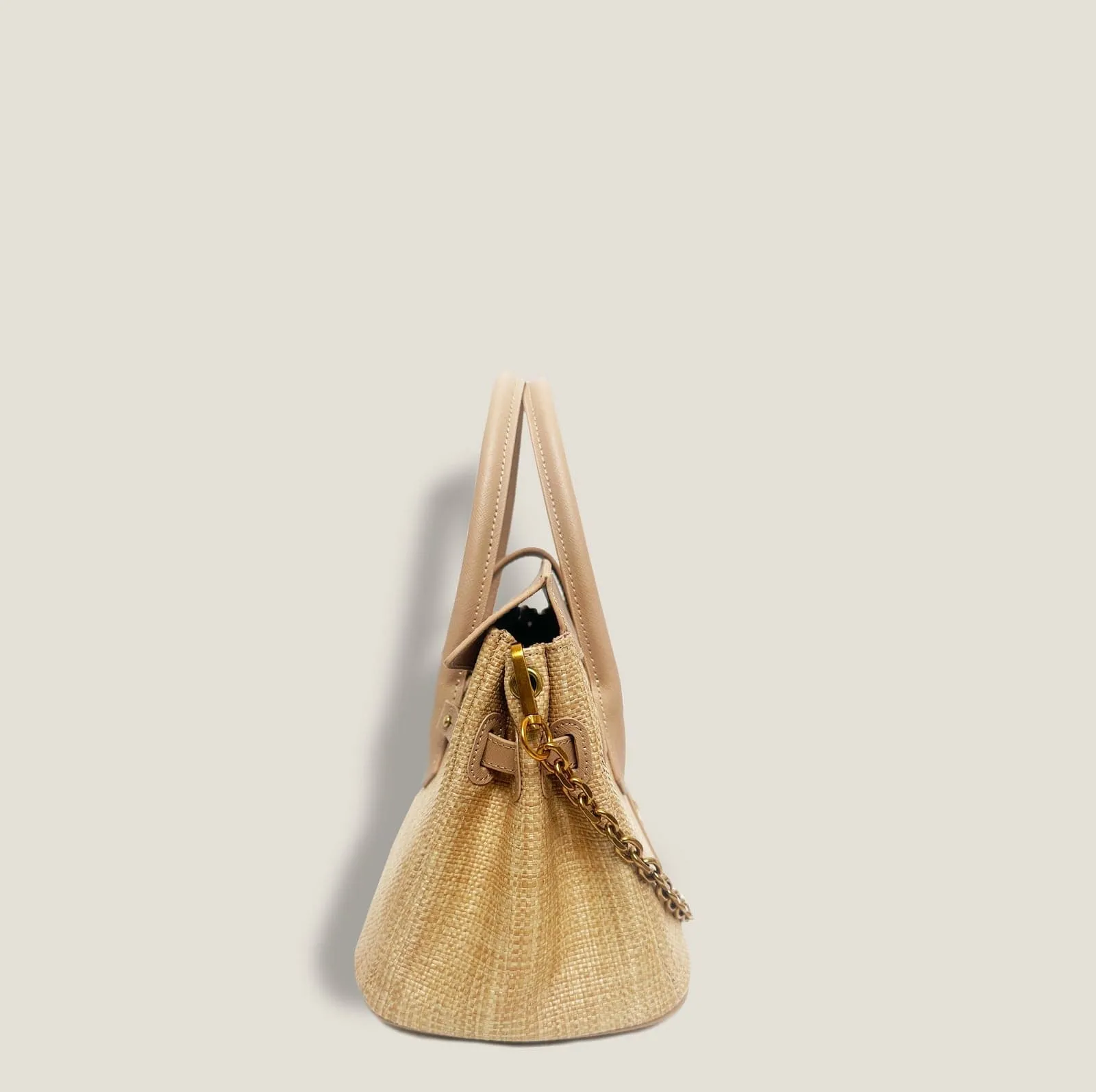 The Onassis 30 Woven Tote - Nude sold by Modatrova product image thumbnail 4