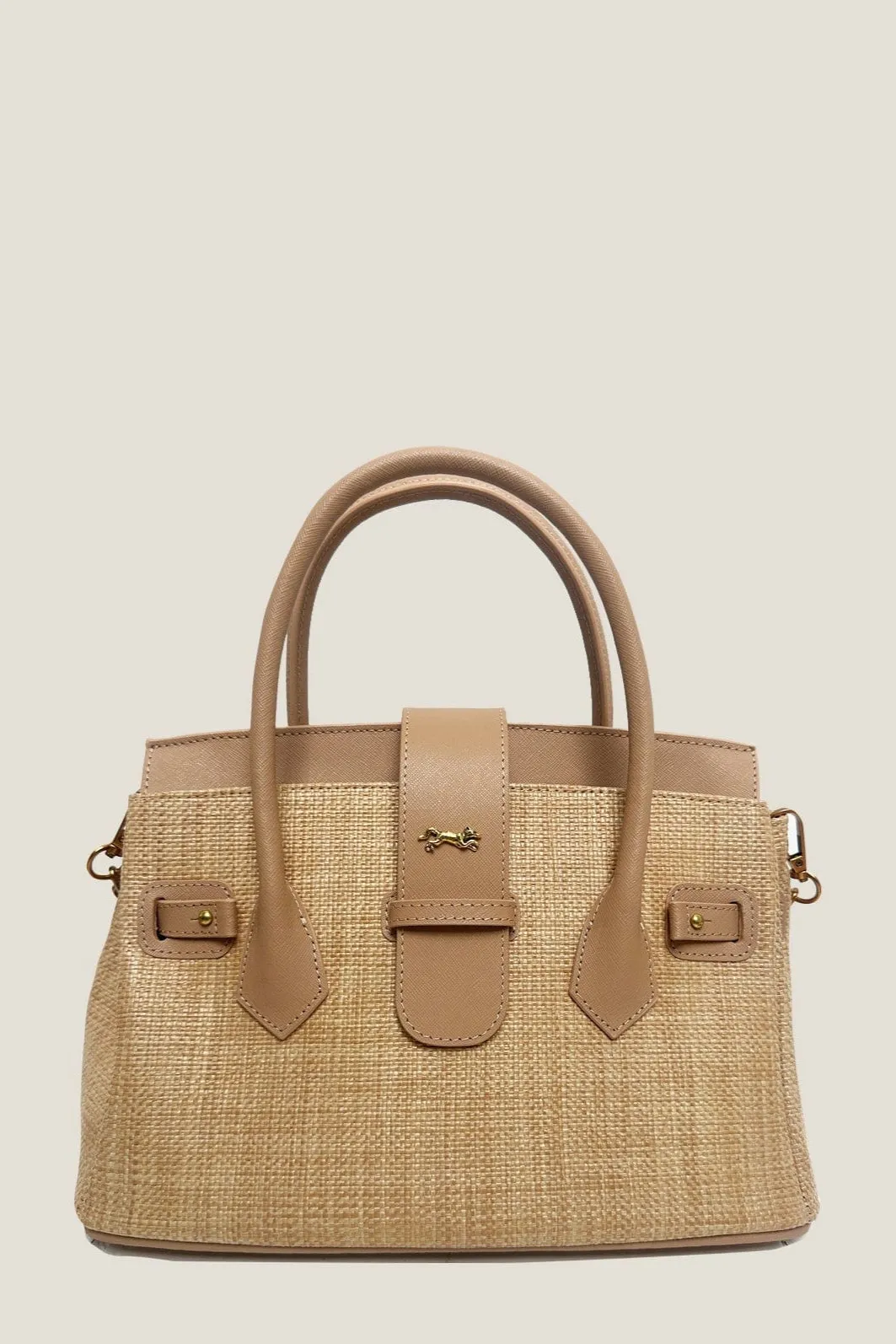 The Onassis 30 Woven Tote - Nude sold by Modatrova product image thumbnail 2