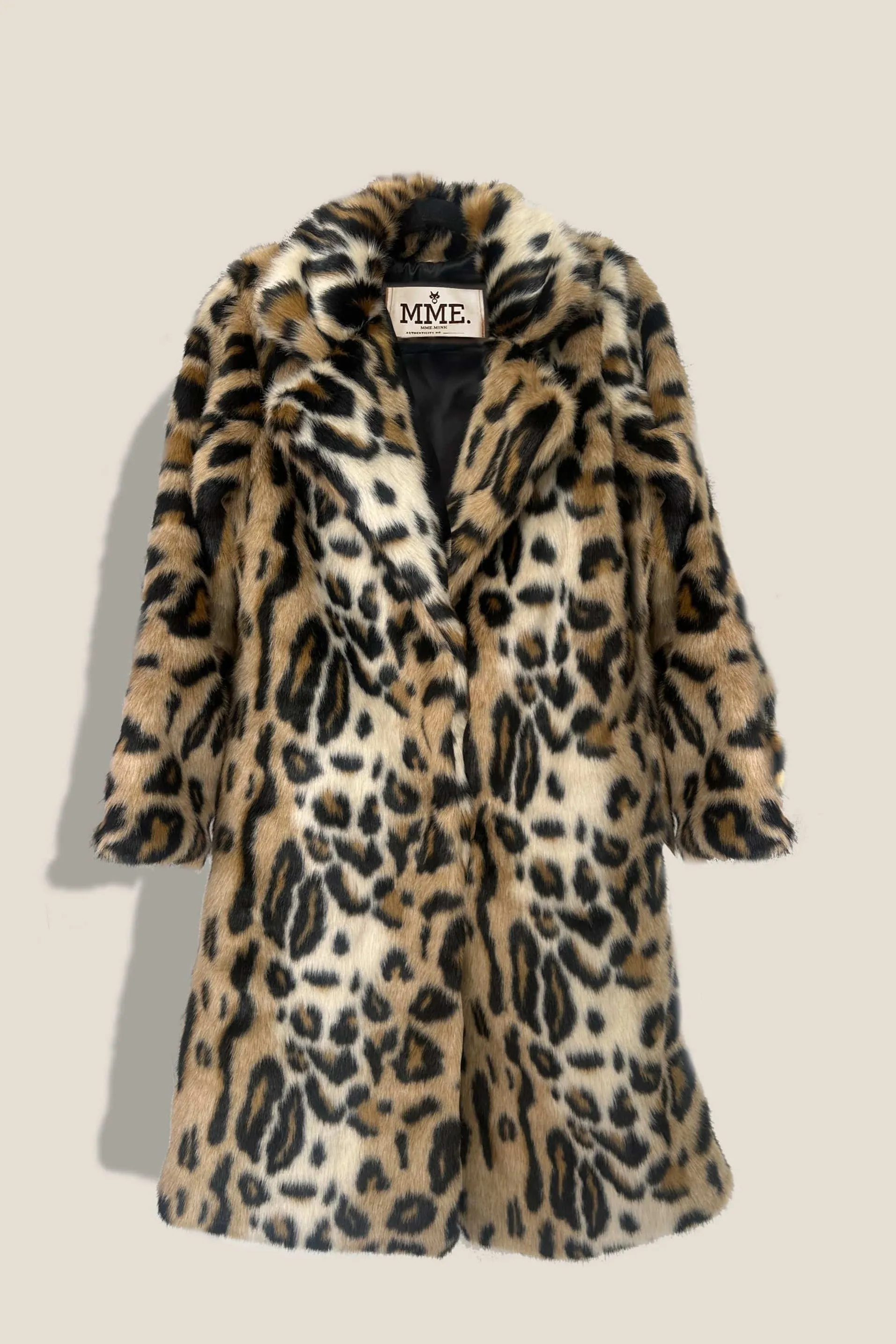MME. Leopard 3/4 Coat sold by Modatrova product image thumbnail 2