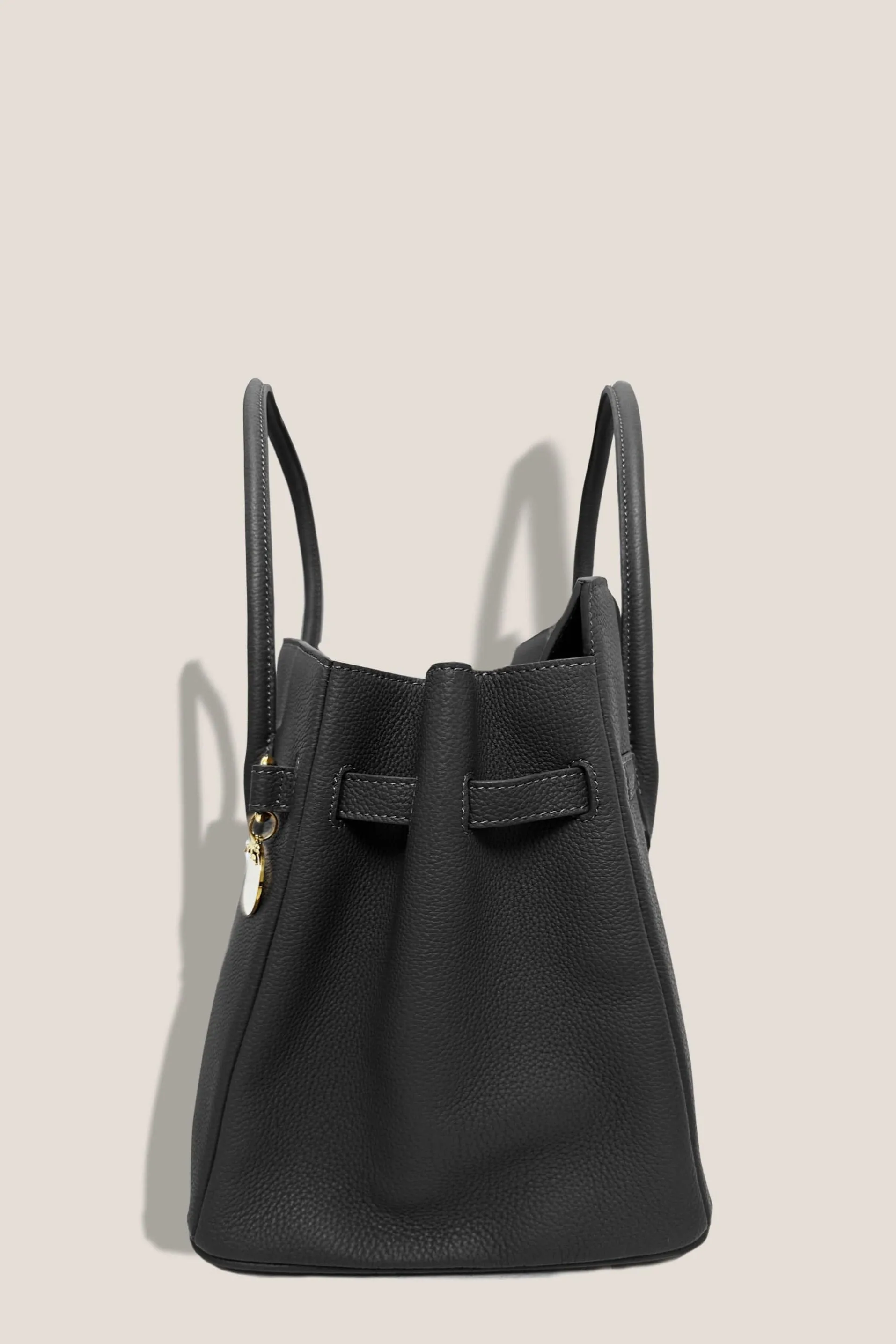 The Onassis 35 Tote - Togo Noir sold by Modatrova product image thumbnail 2