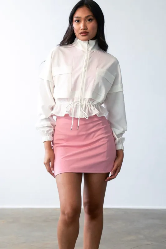 Windbreaker White sold by Modatrova