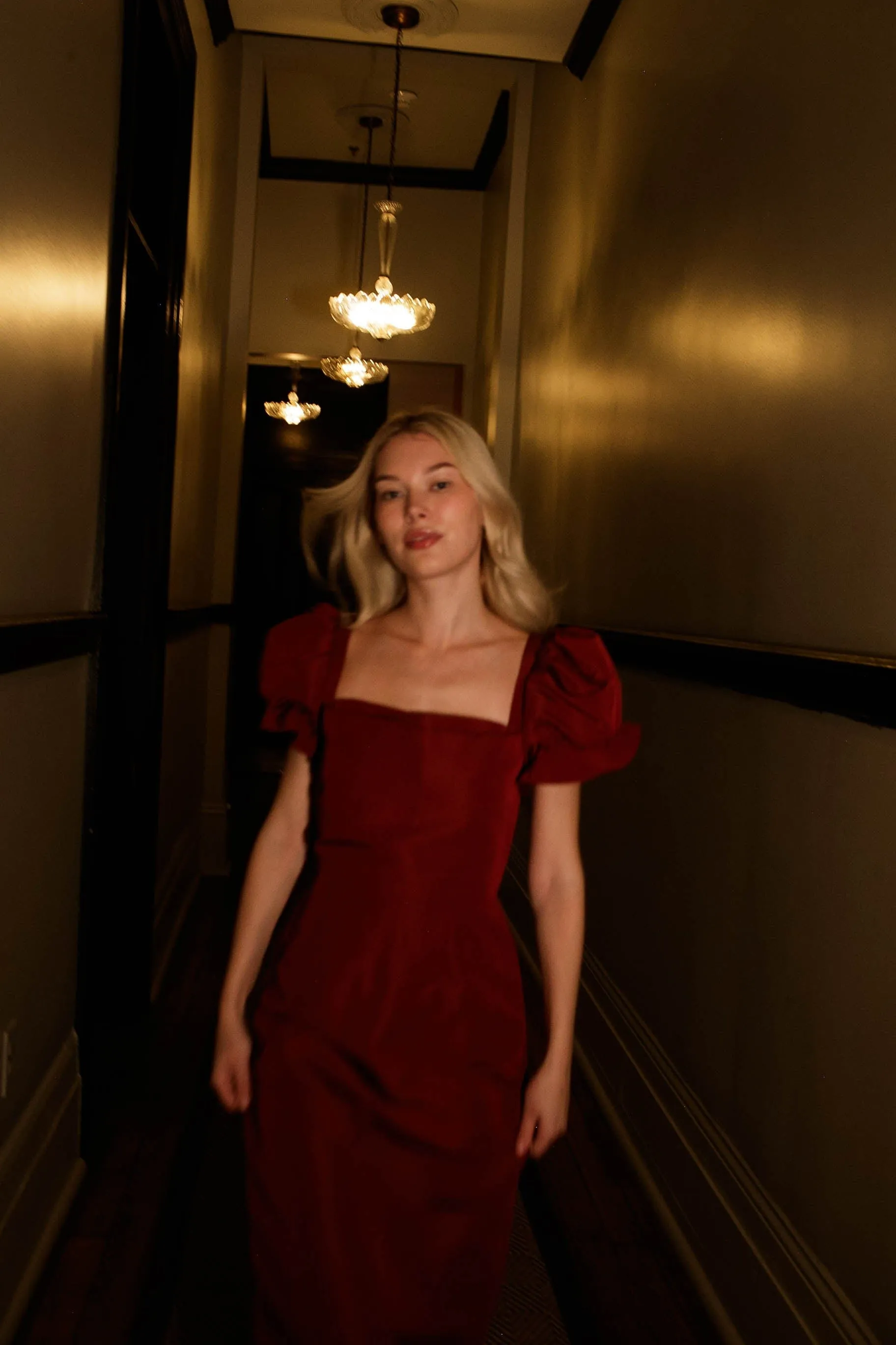 Rose Dress Merlot sold by Modatrova product image thumbnail 4