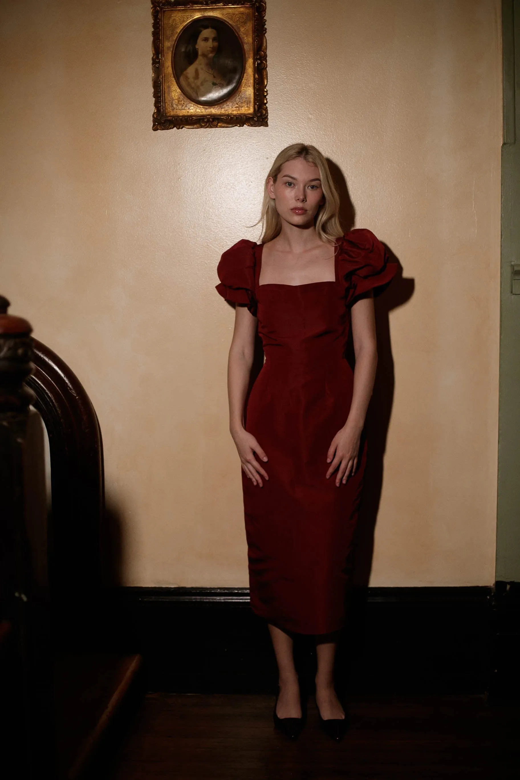 Rose Dress Merlot sold by Modatrova product image thumbnail 2