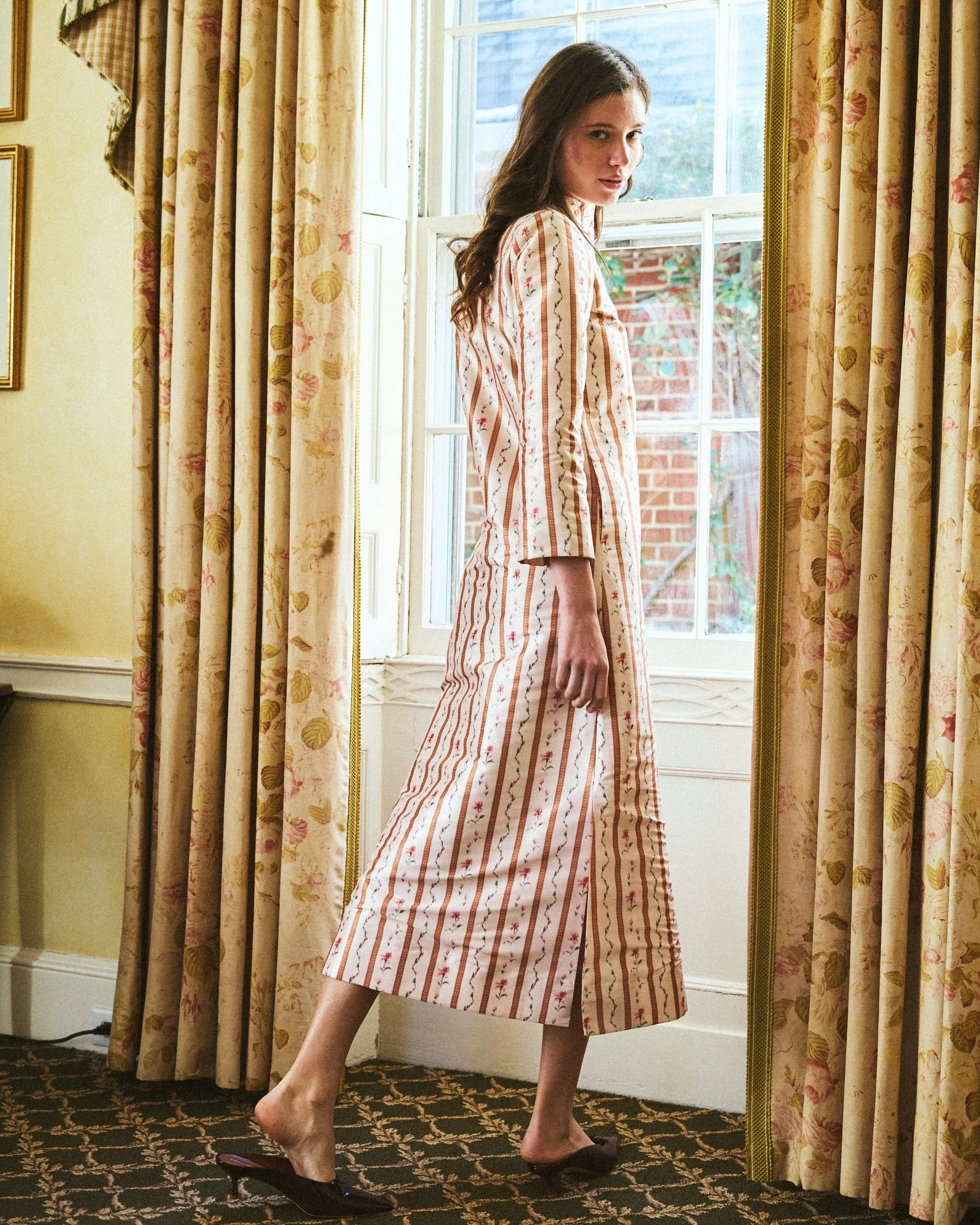 Jackie Opera Coat in Chérie sold by Modatrova product image thumbnail 3