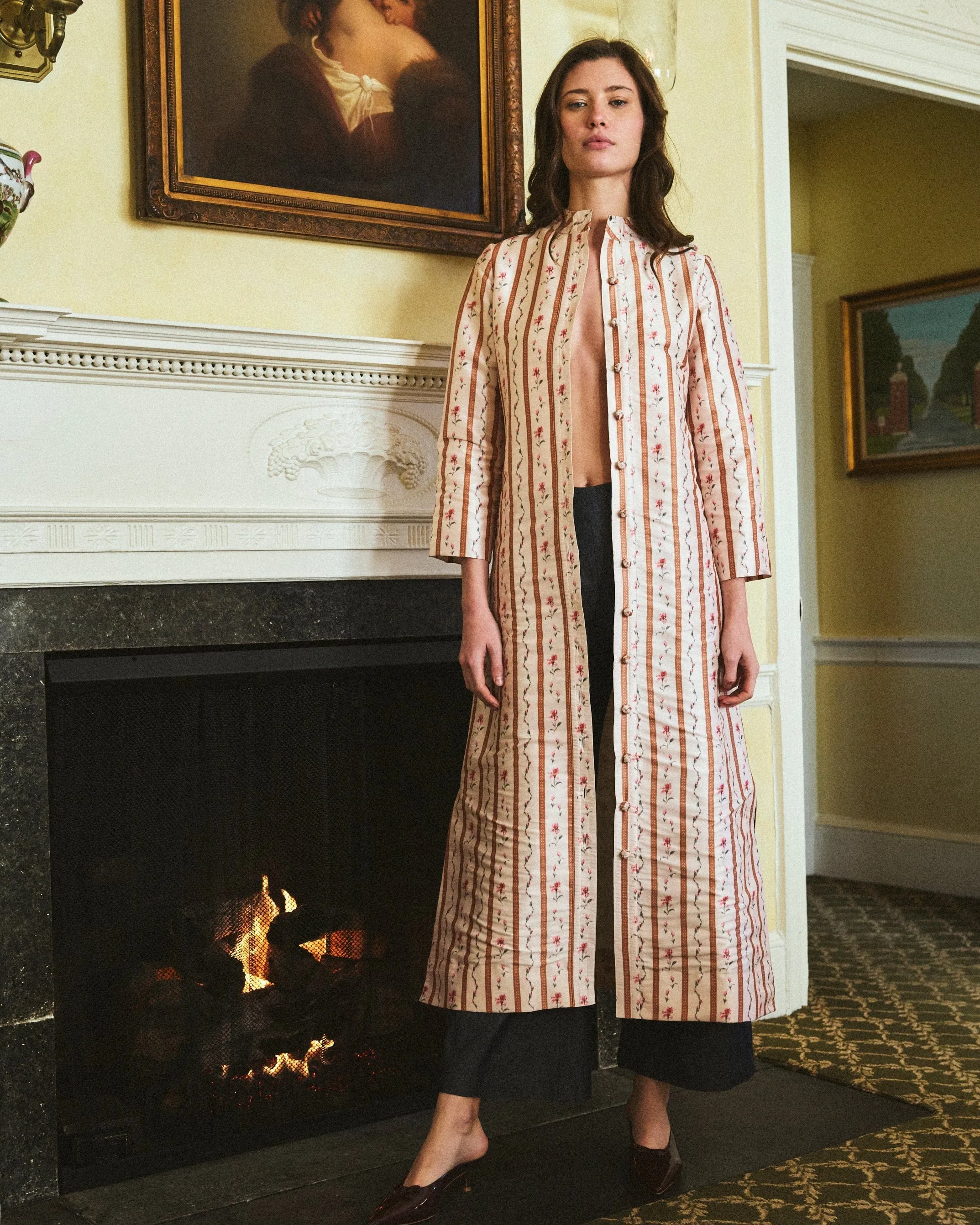 Jackie Opera Coat in Chérie sold by Modatrova product image thumbnail 4