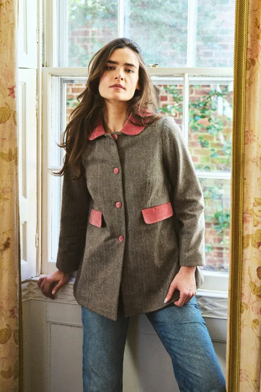 Amélie Swing Coat made by Modatrova