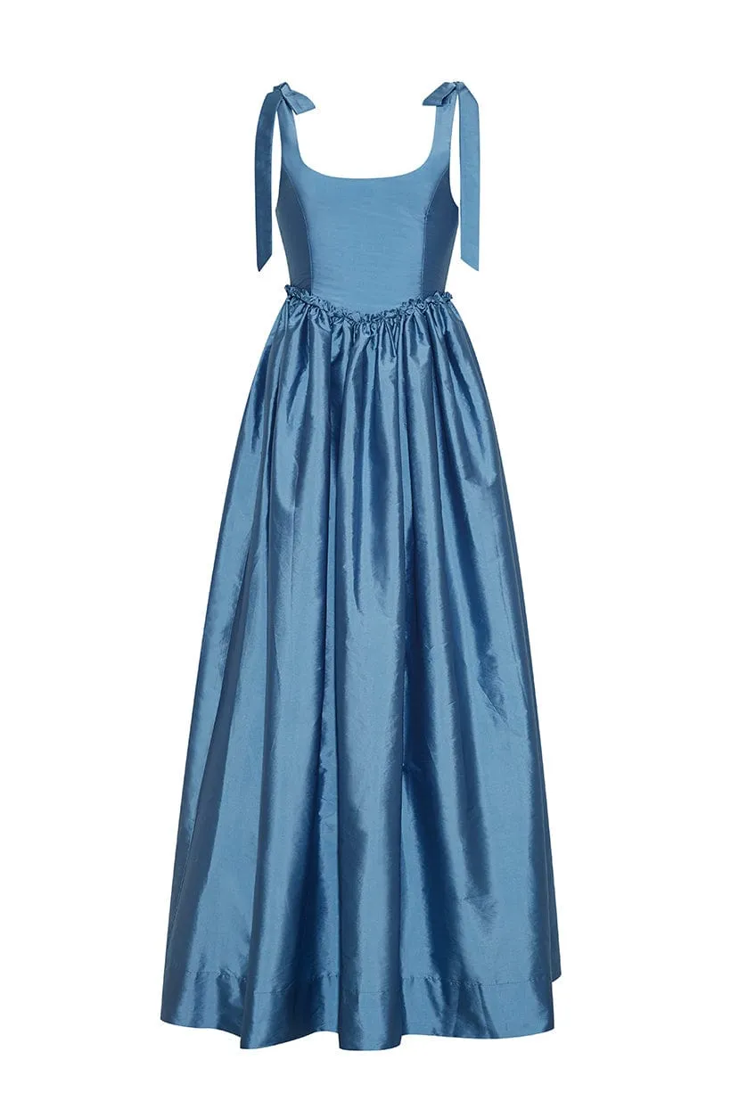 The Marie Dress in Azure Blue sold by Modatrova product image thumbnail 2