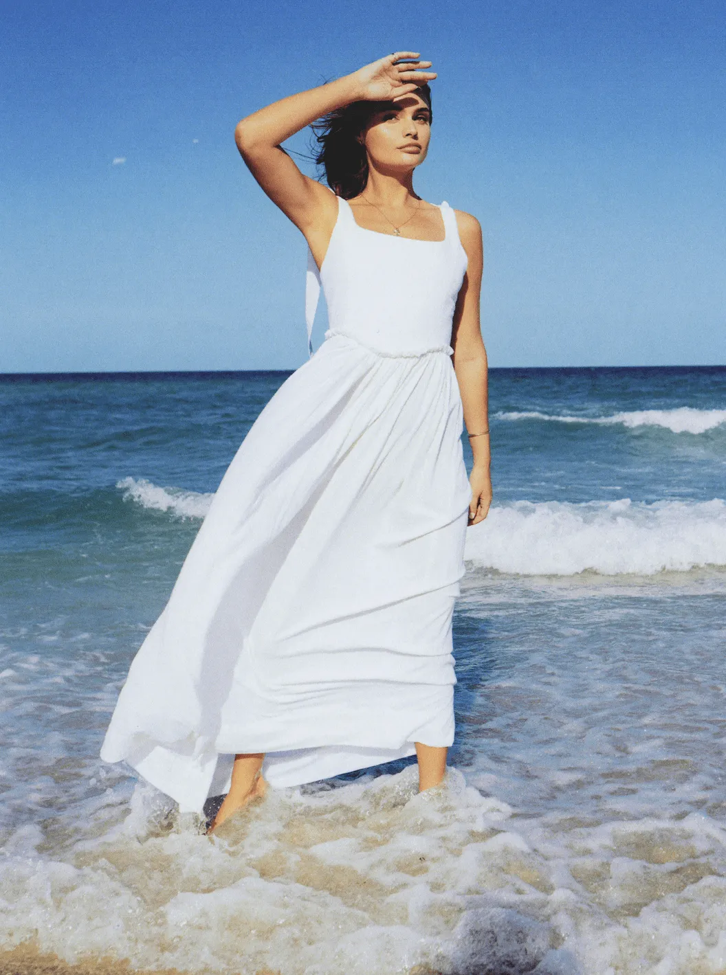 The Marie Dress in Tea Rose sold by Modatrova product image thumbnail 5