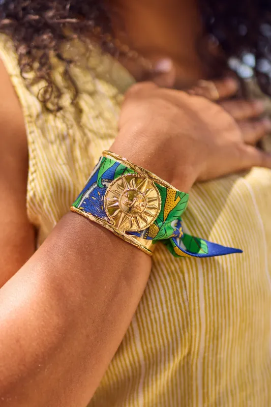 Bracelet with Blue Lemonade Ribbon sold by Modatrova