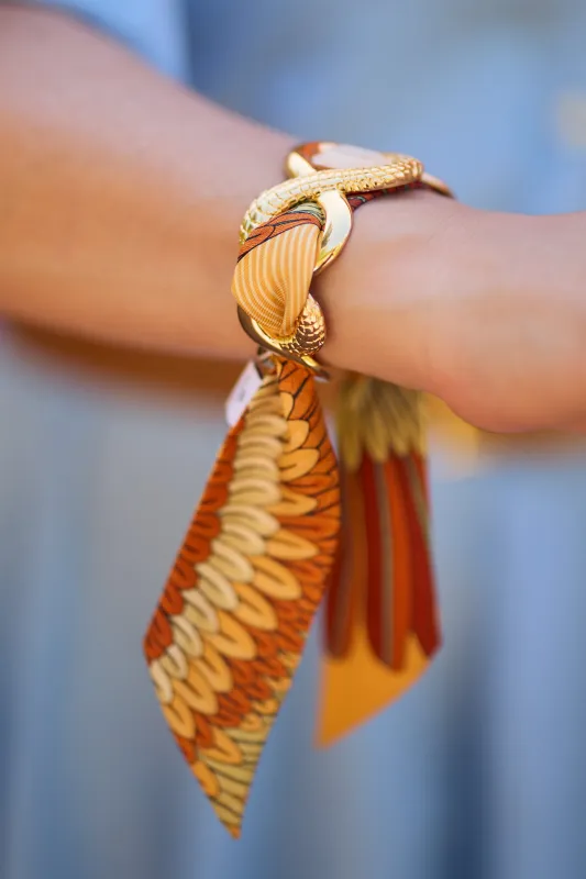 Bracelet with Phoenix Ribbon made by Modatrova